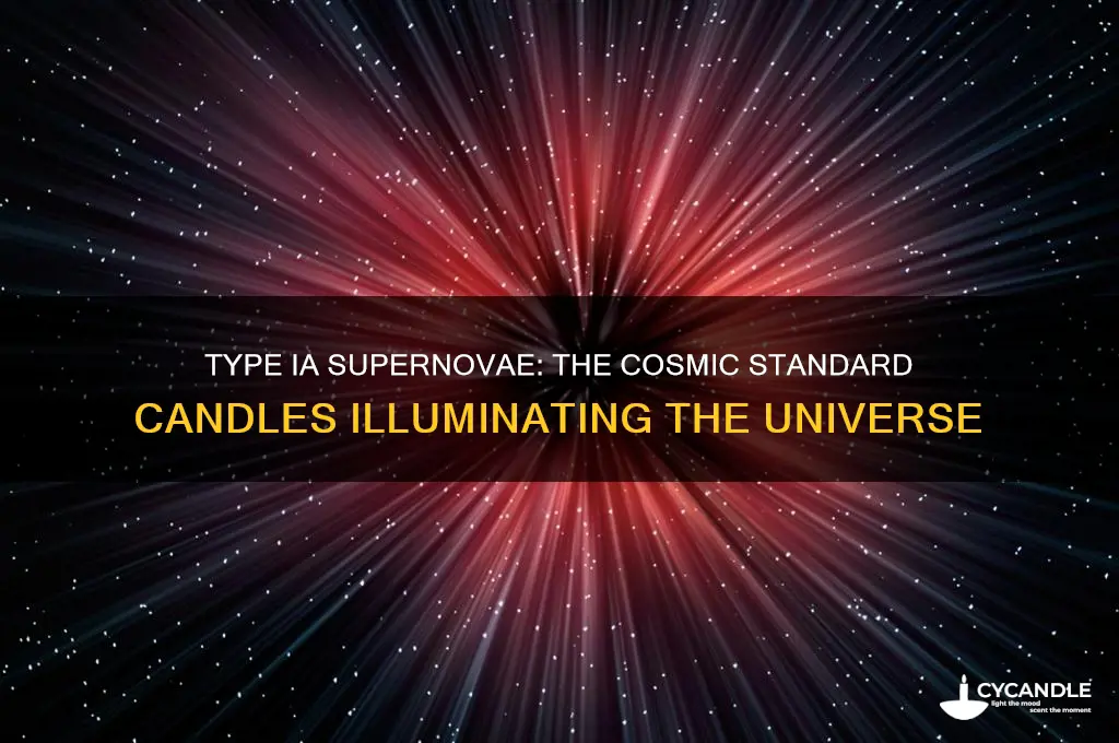 which type of nova is used as starndard candle