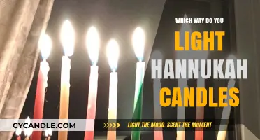 Lighting Hanukkah Candles: Understanding the Proper Direction and Tradition