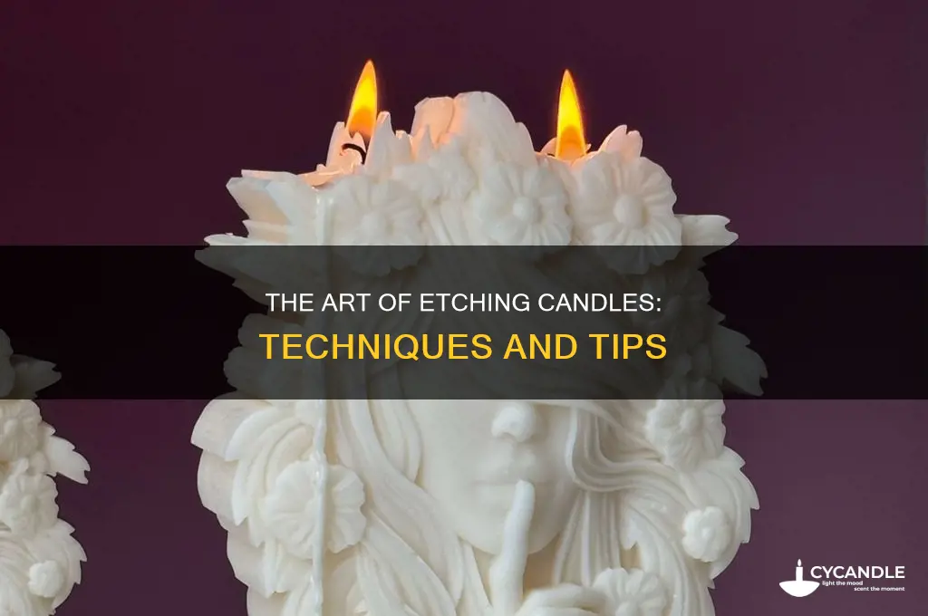 which way to etch candle
