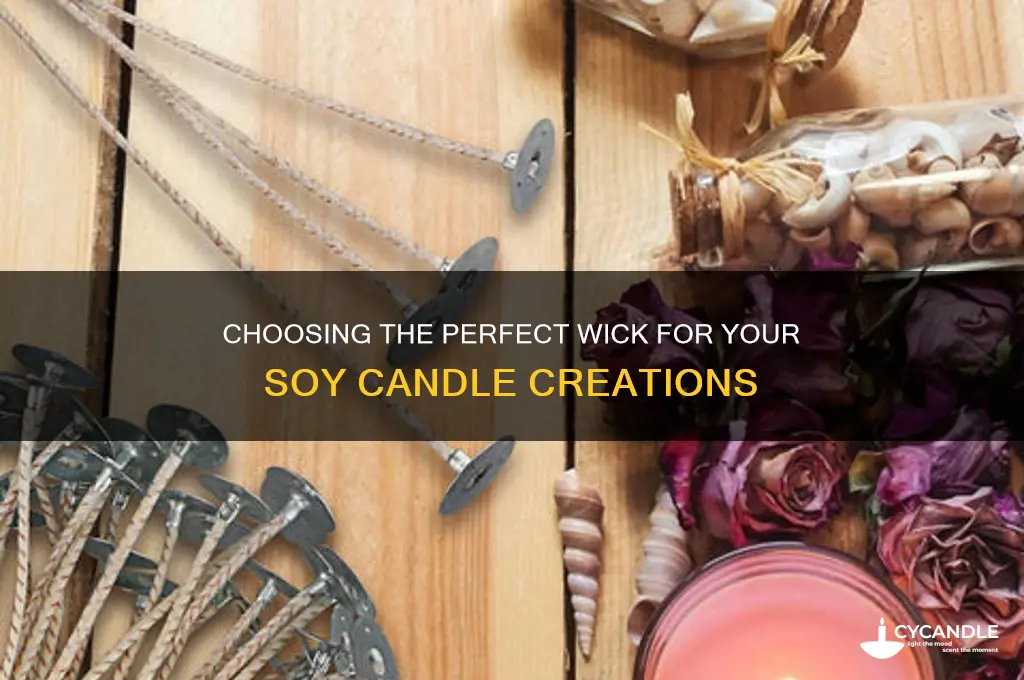 which wick should use to make soy candles