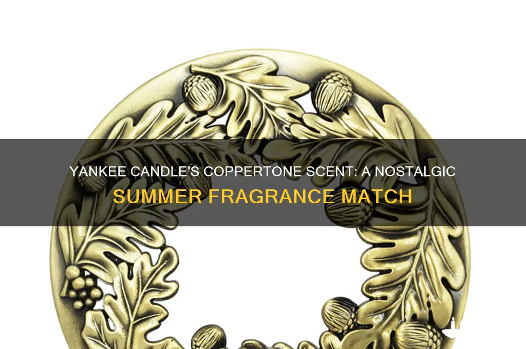 which yankee candle smells like coppertone