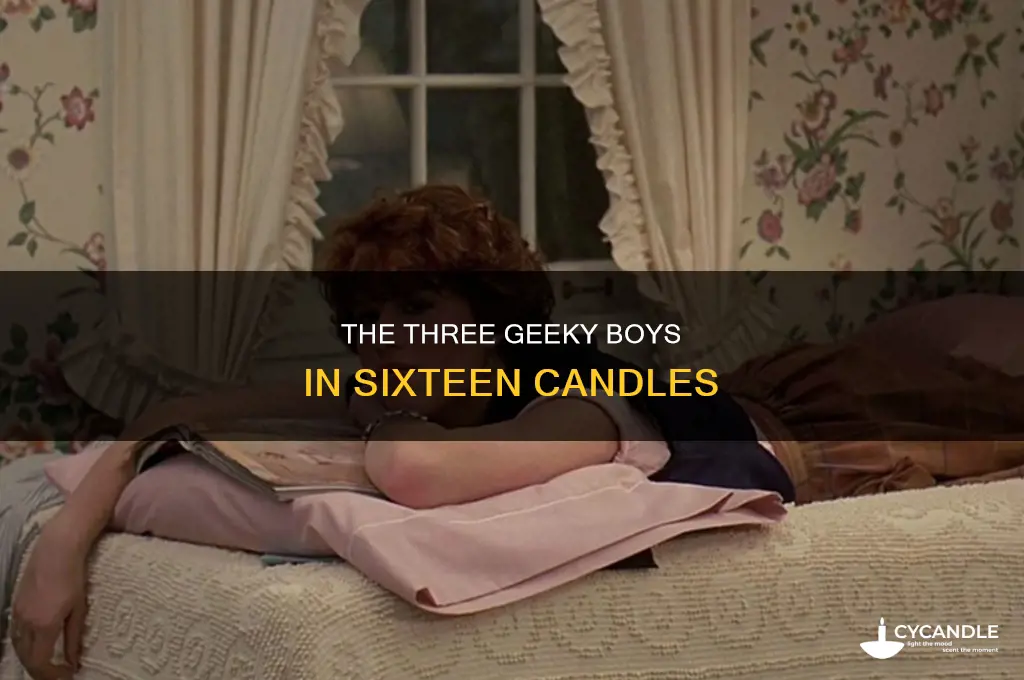 who are the three geeks in sixteen candles