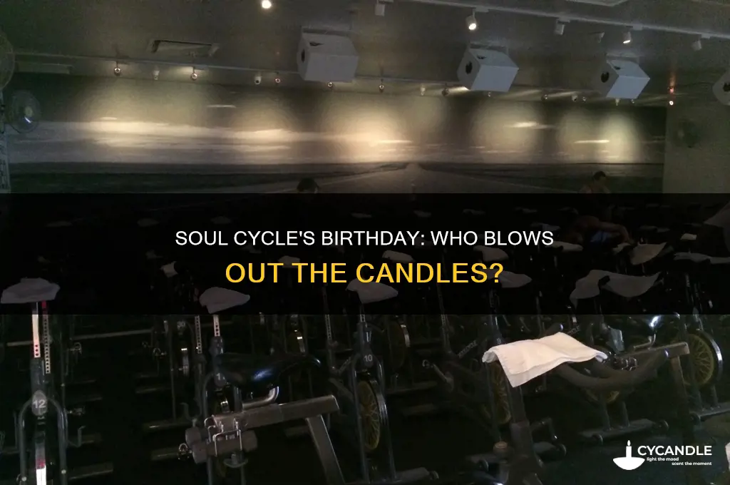 who blows out candles at soul cycle