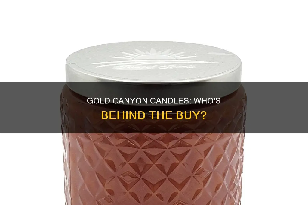 who bought gold canyon candles