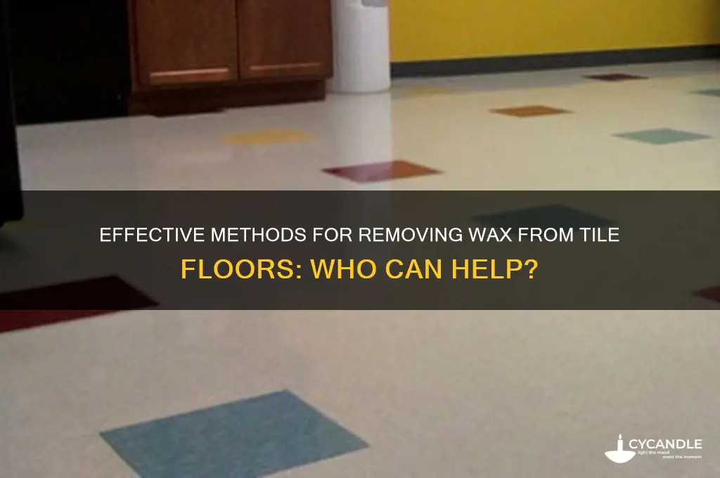 who can strip wax off tile floors
