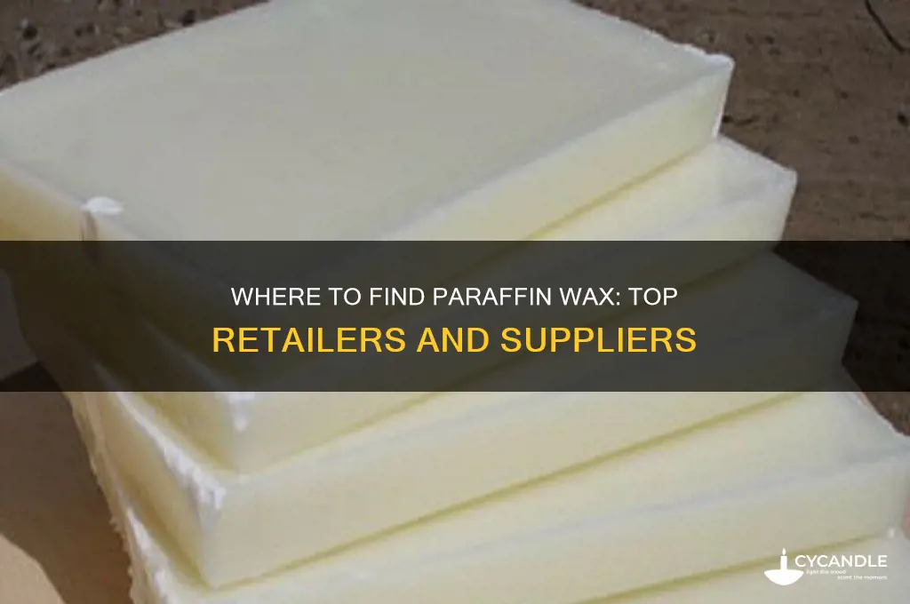 who carries paraffin wax