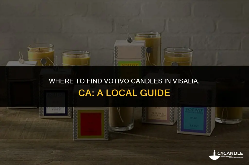 who carries votivo candles in visalia ca