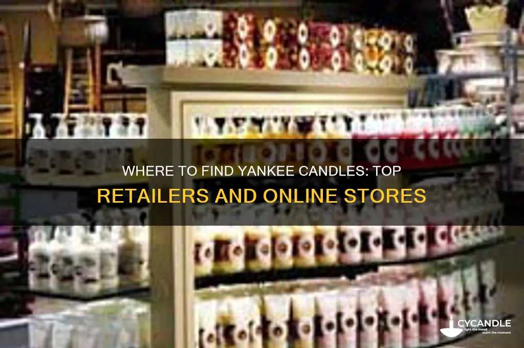 who carries yankee candles