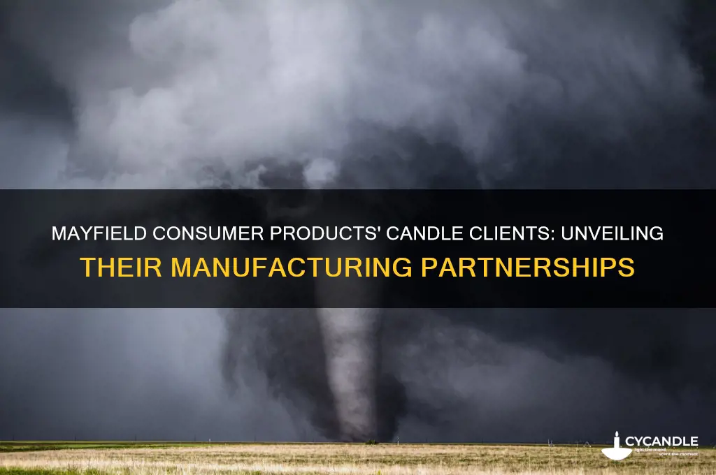 who did mayfield consumer products make candles for
