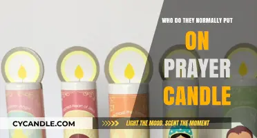 Who Gets Honored on Prayer Candles? Common Figures Explained