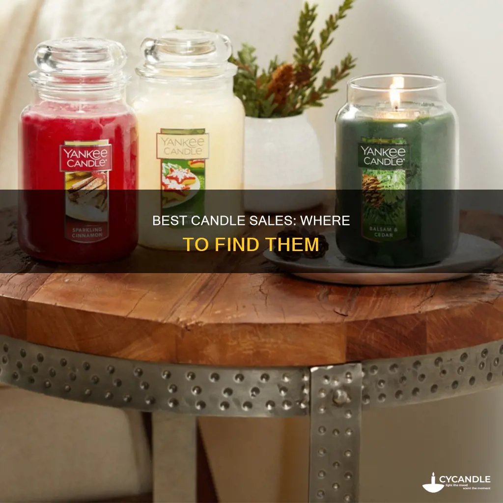who has candles on sale