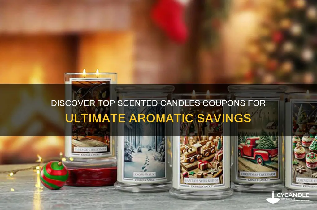 who have the best scented candles coupons