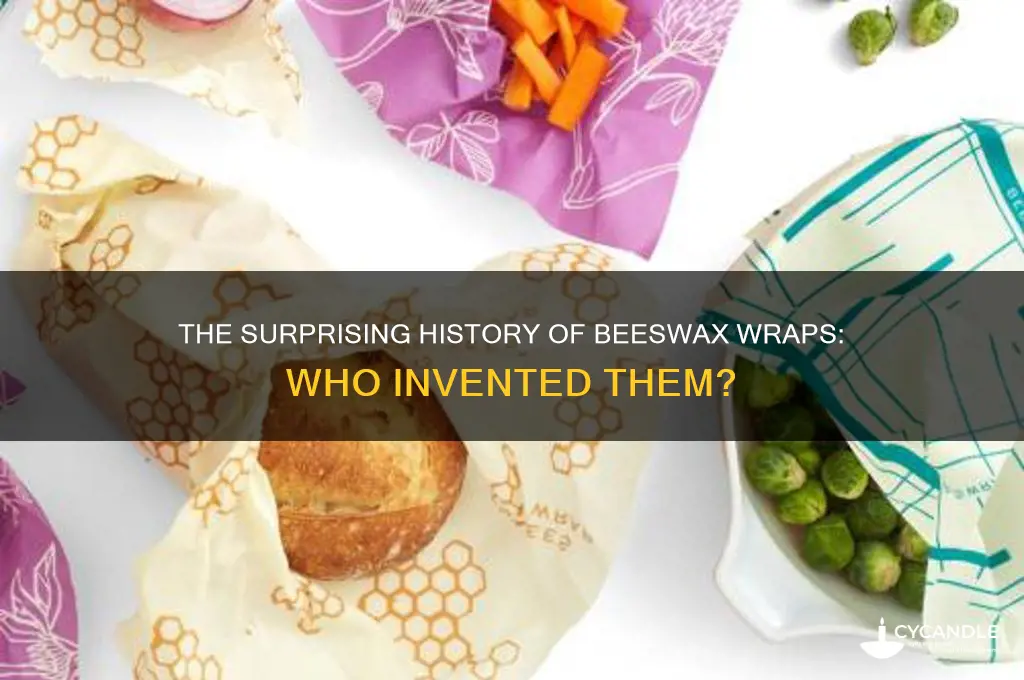 who invented beeswax wraps