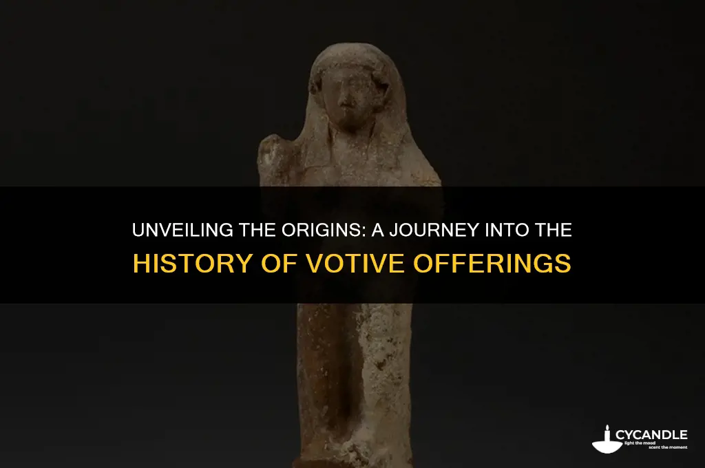 who invented votive offerings