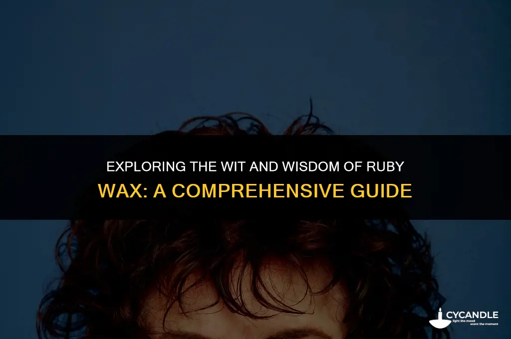 who is ruby wax