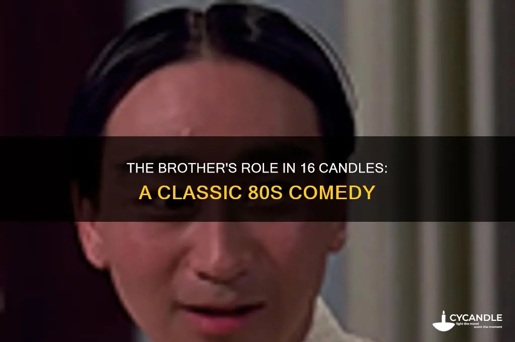 who is the brother in 16 candles