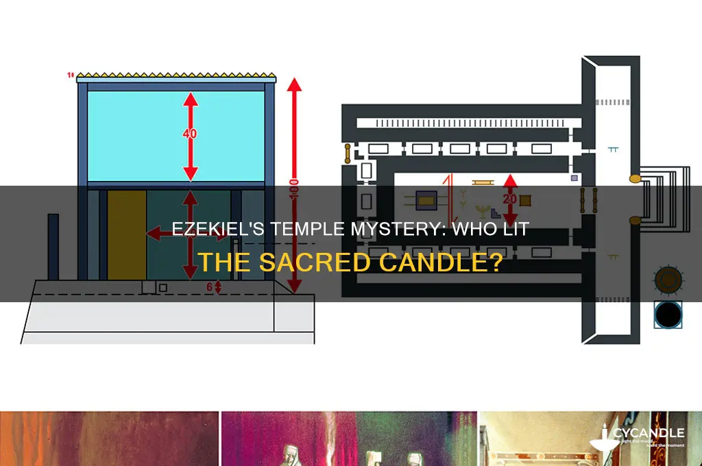 who light the candle in the temple book ezekiel