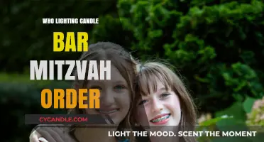 Lighting the Bar Mitzvah Candle: Understanding the Traditional Order