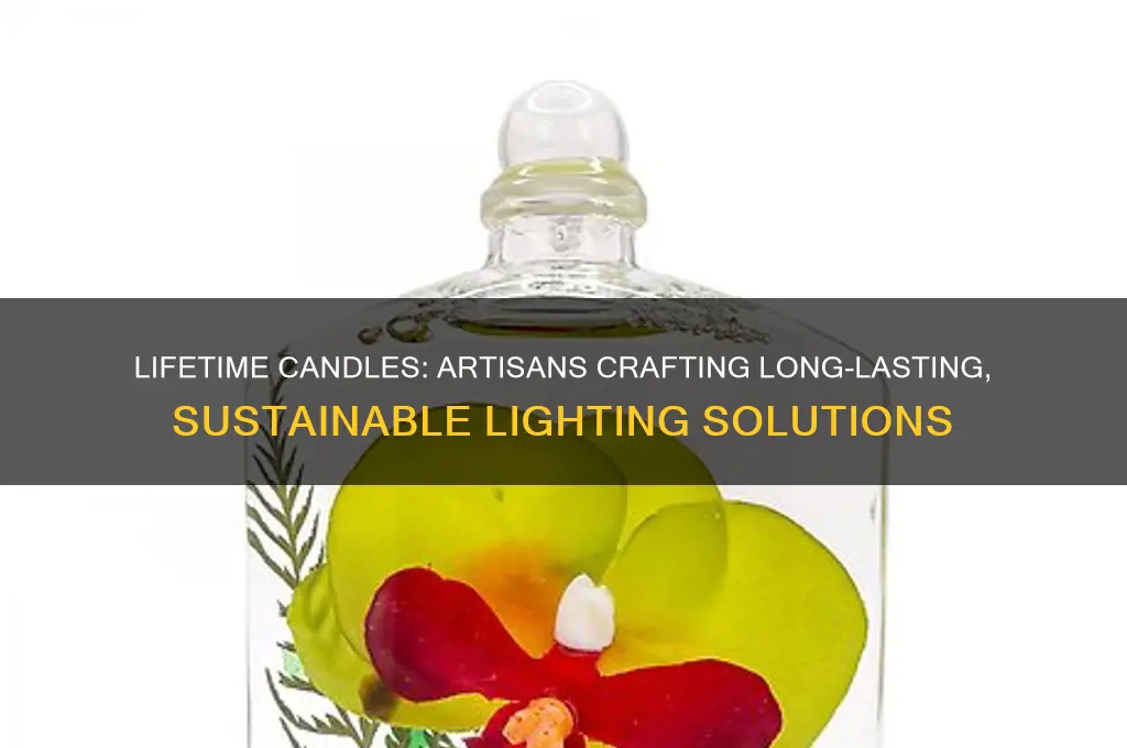 who make lifetime candles