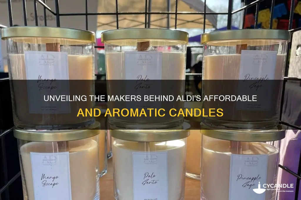 who makes aldi candles