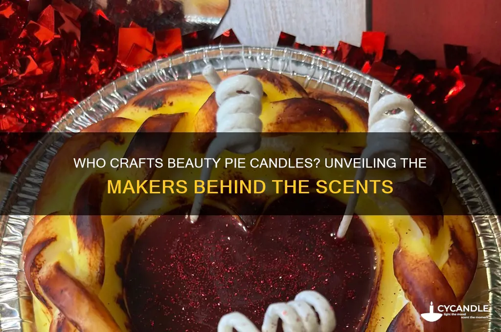 who makes beauty pie candles