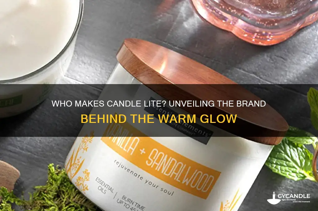 who makes candle lite