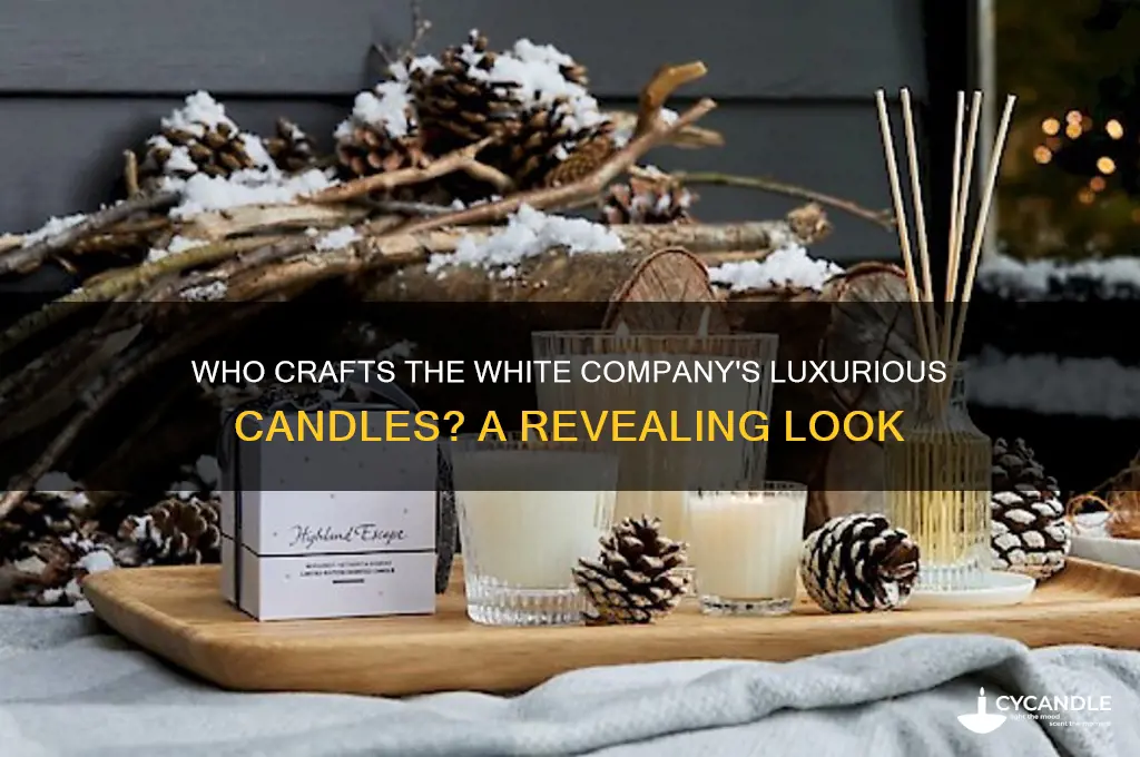 who makes candles for the white company