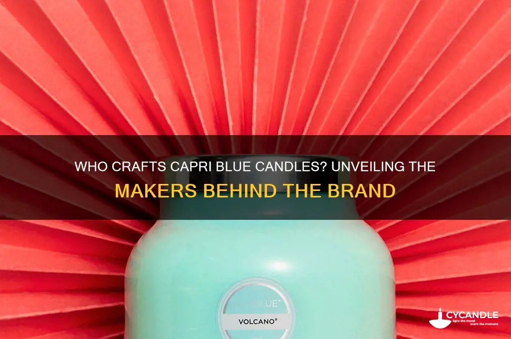 who makes capri blue candles