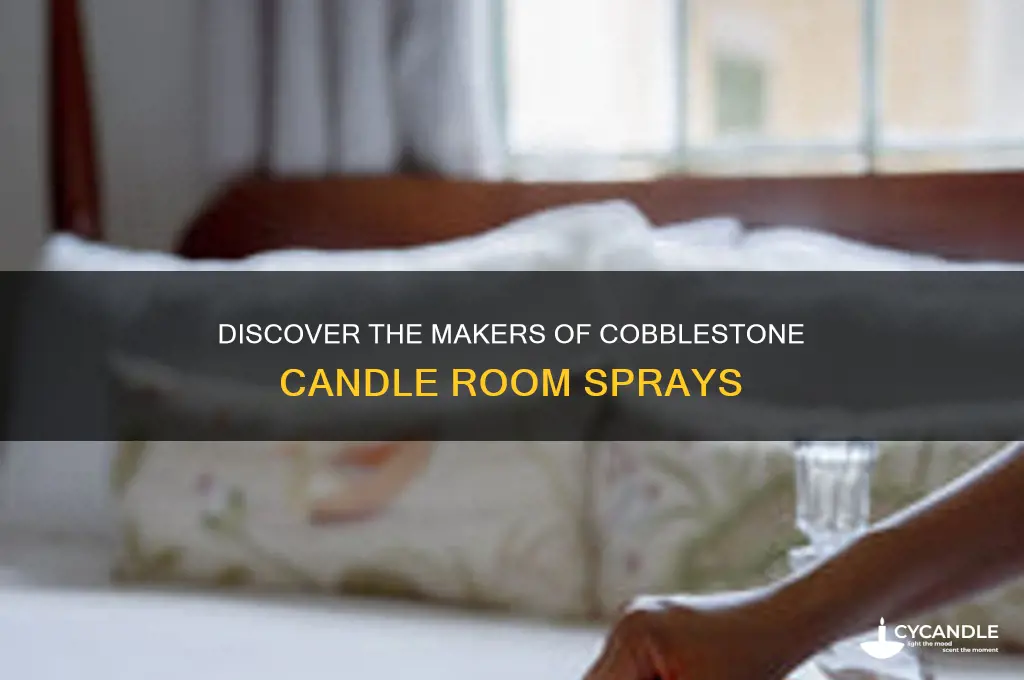 who makes cobblestone candle room sprays