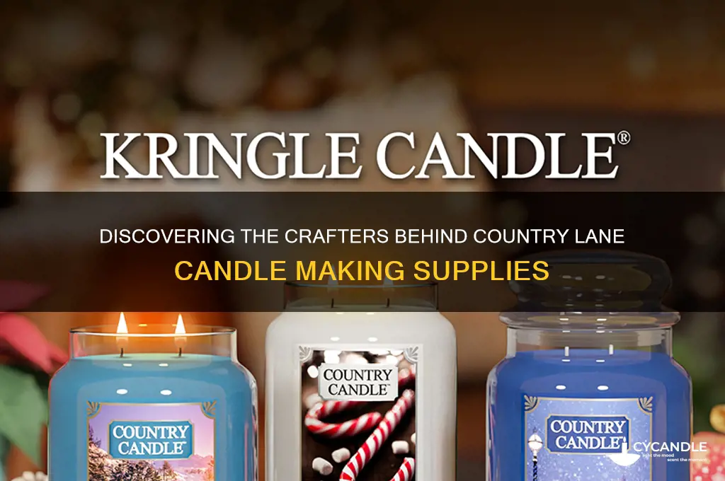 who makes country lane candle making supplies