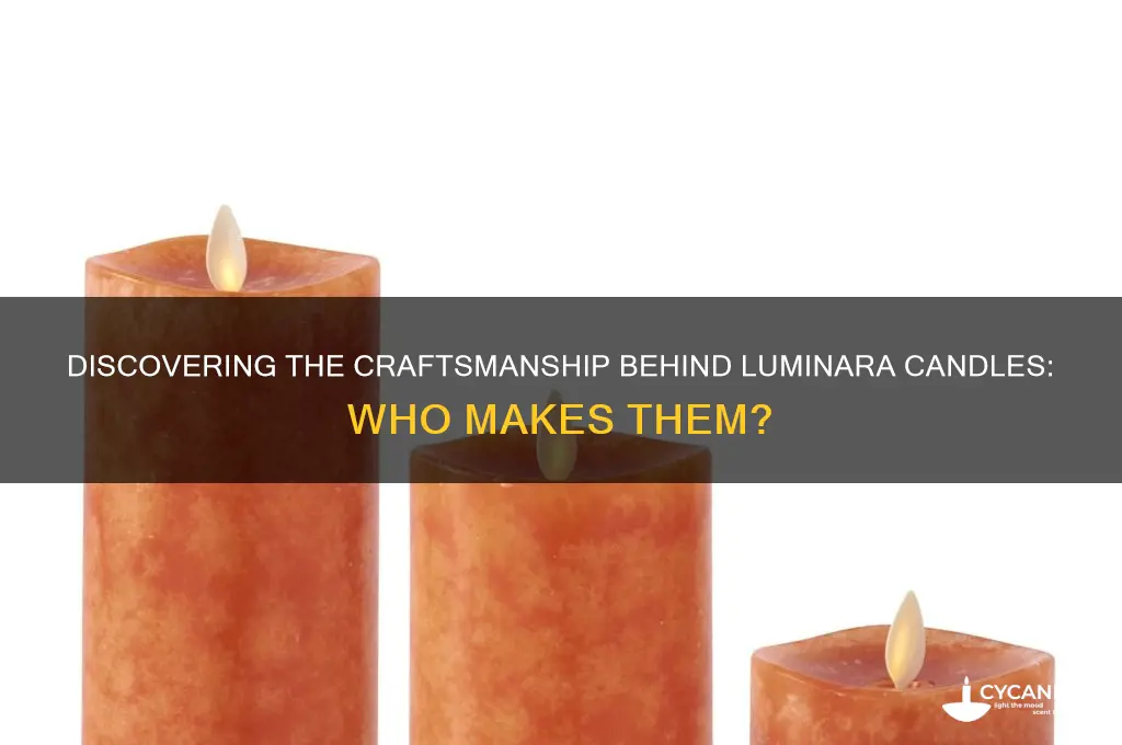 who makes luminara candles