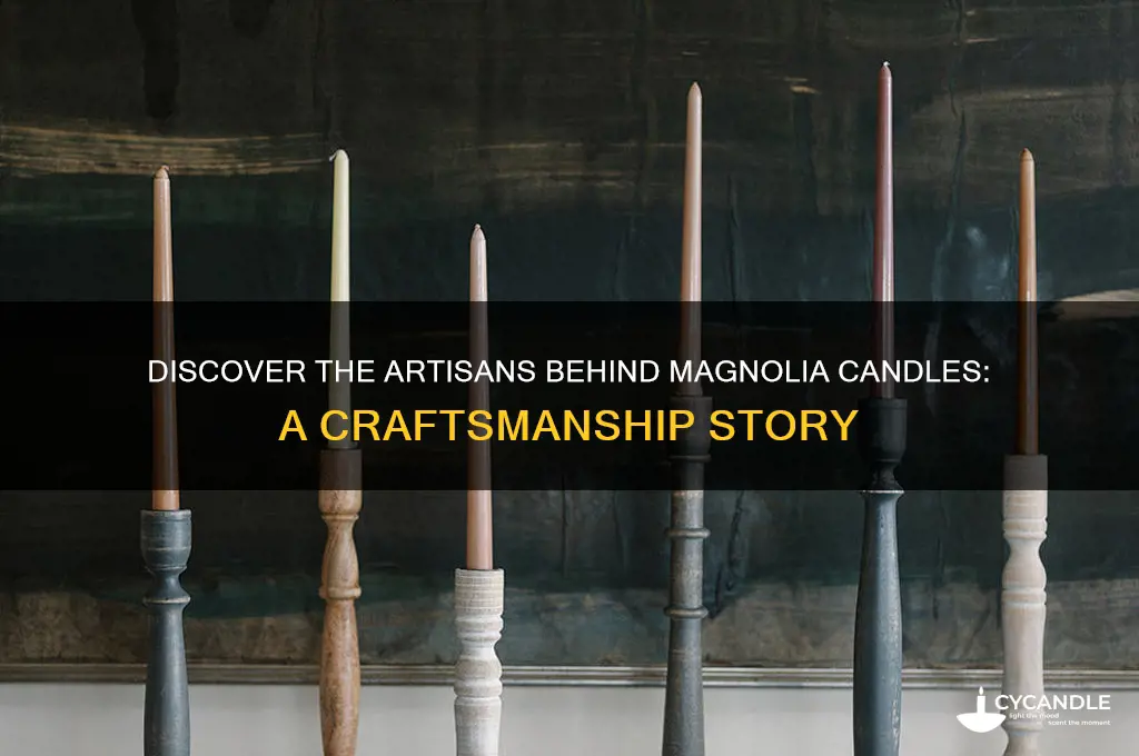 who makes magnolia candles