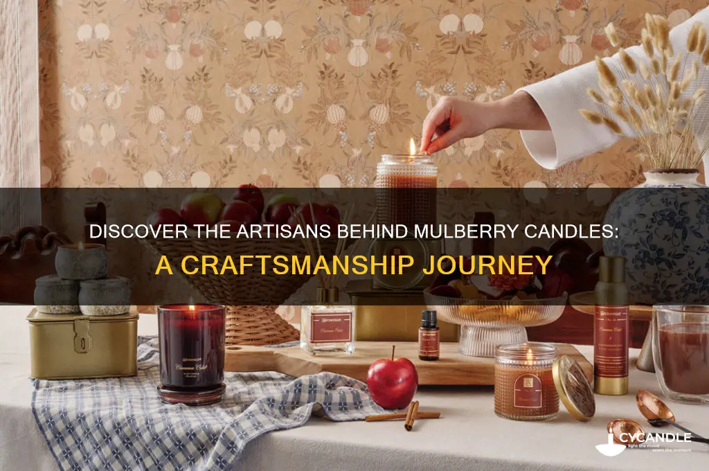 who makes mulberry candles