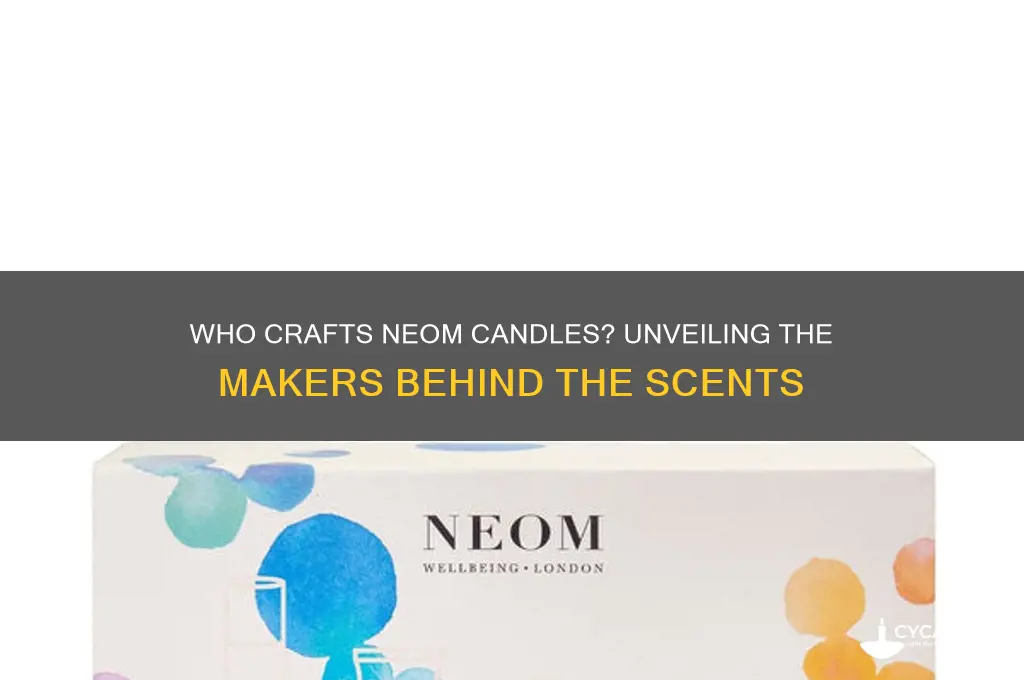 who makes neom candles