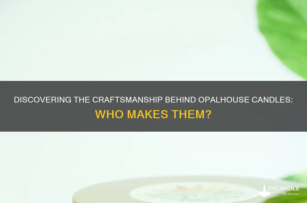 who makes opalhouse candles