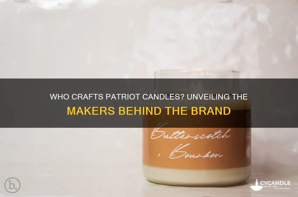 who makes patriot candles