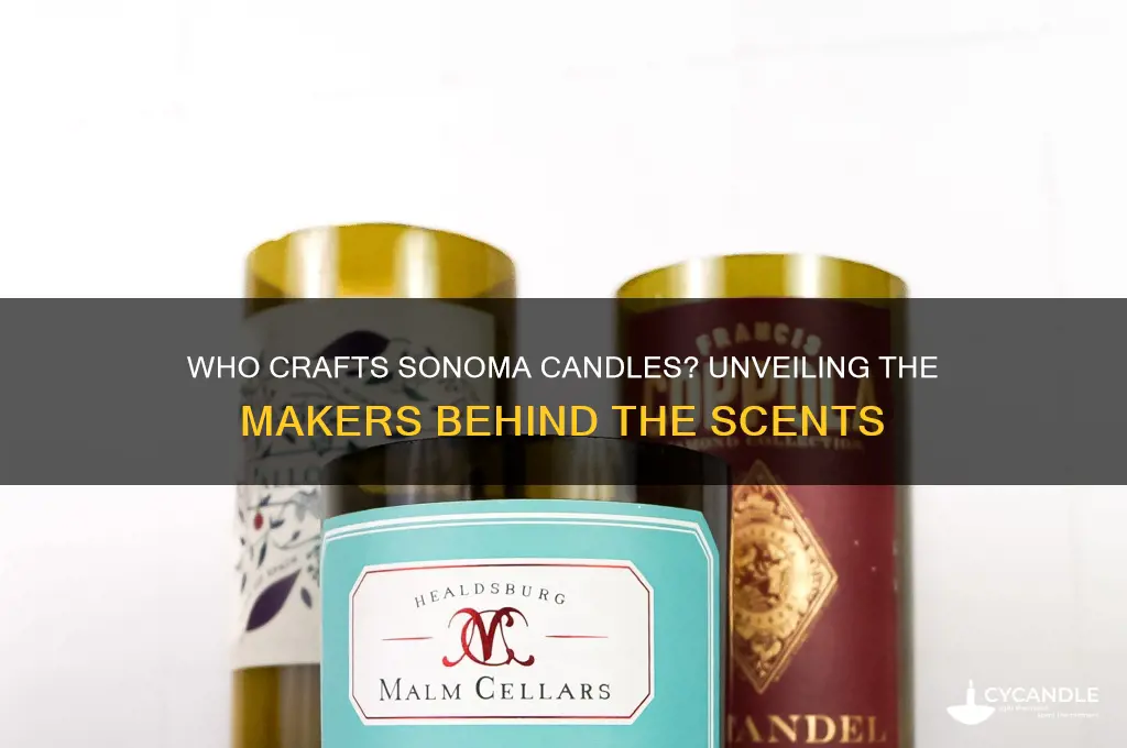 who makes sonoma candles