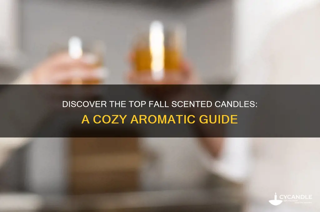 who makes the best fall scented candles