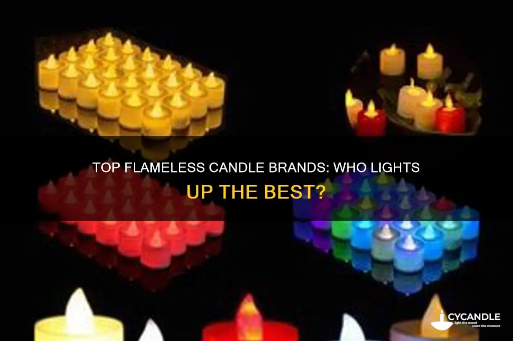 who makes the best flameless candles