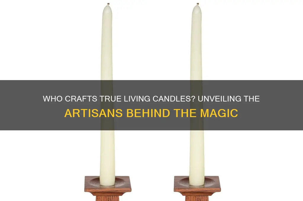 who makes true living candles