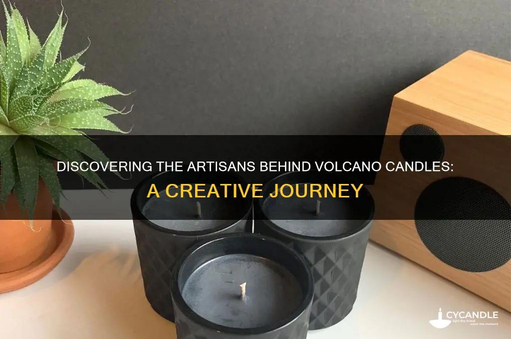 who makes volcano candles