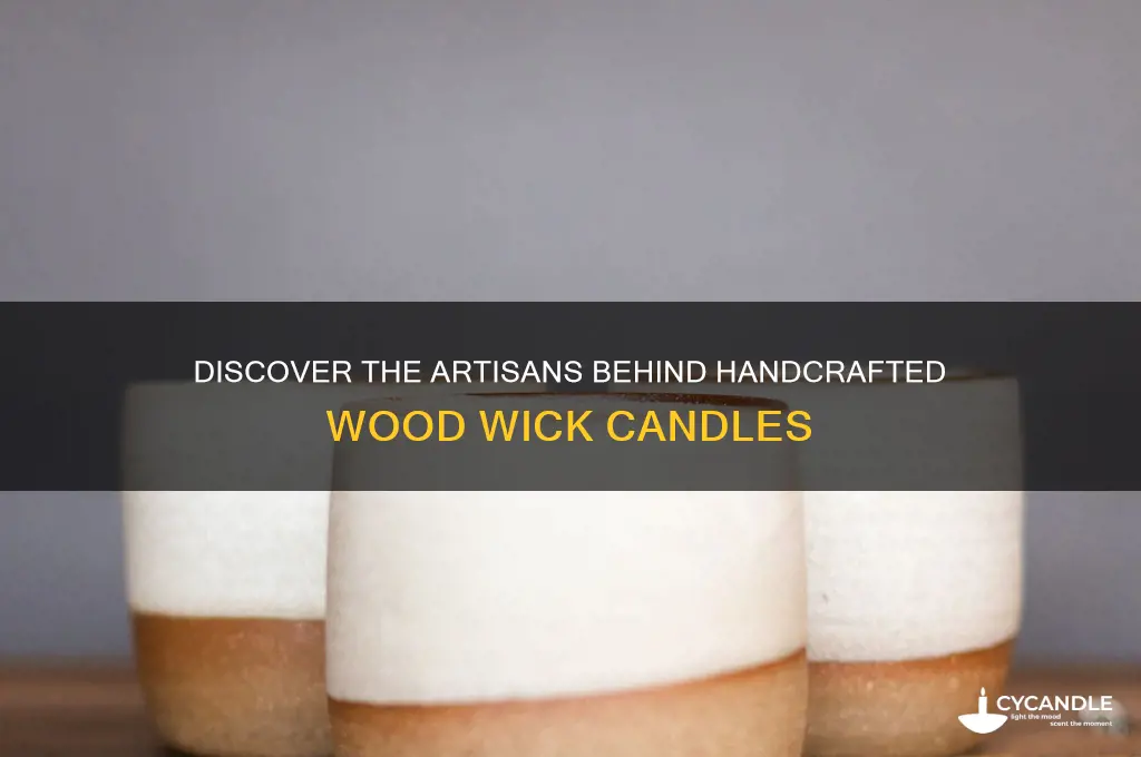 who makes wood wick candles