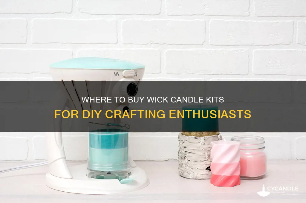 who sale wick candle kits