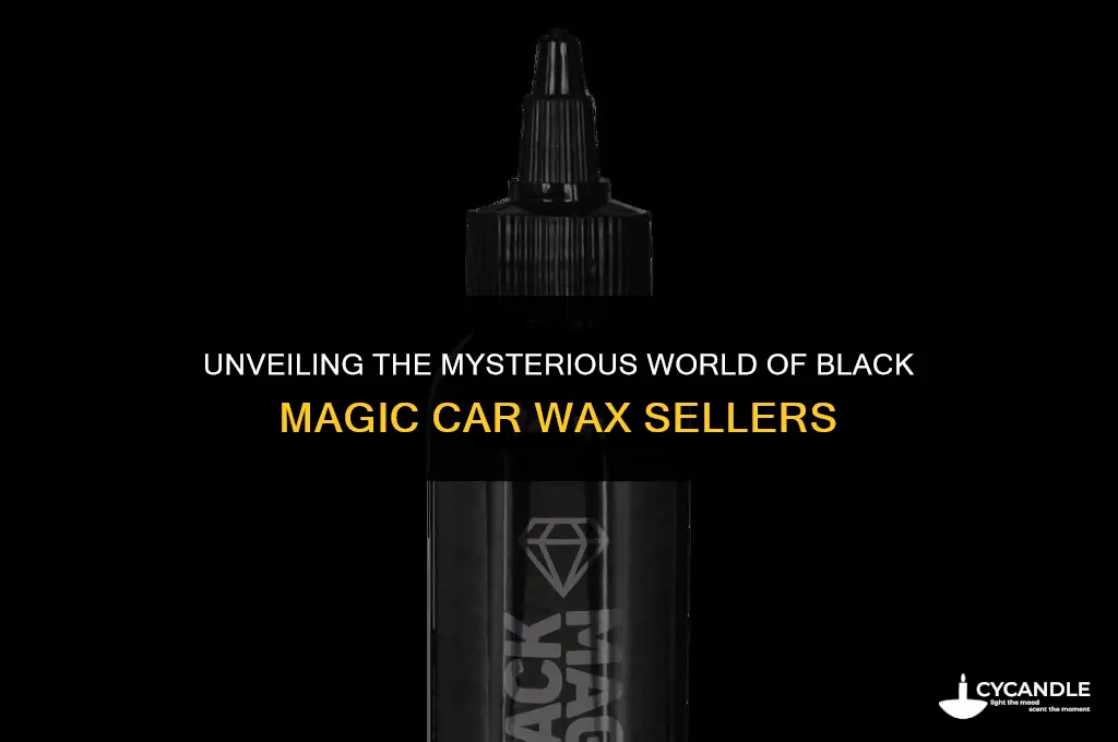 who sells black magic car wax