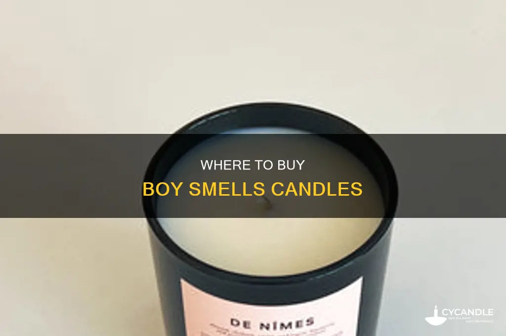 who sells boy smells candles