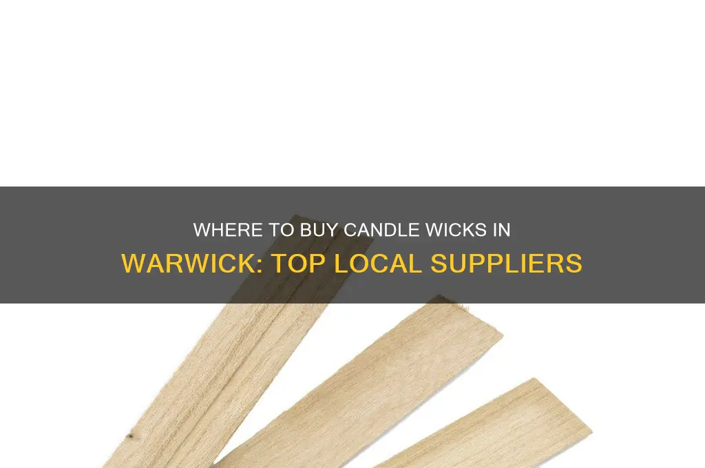 who sells candle wicks in warwick