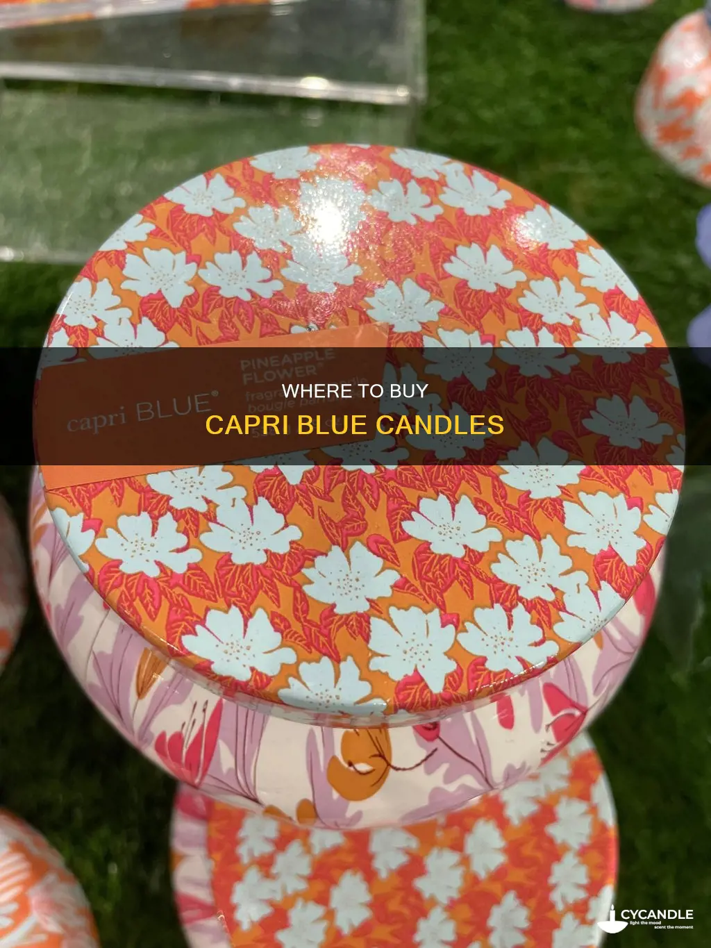 who sells capri blue candles