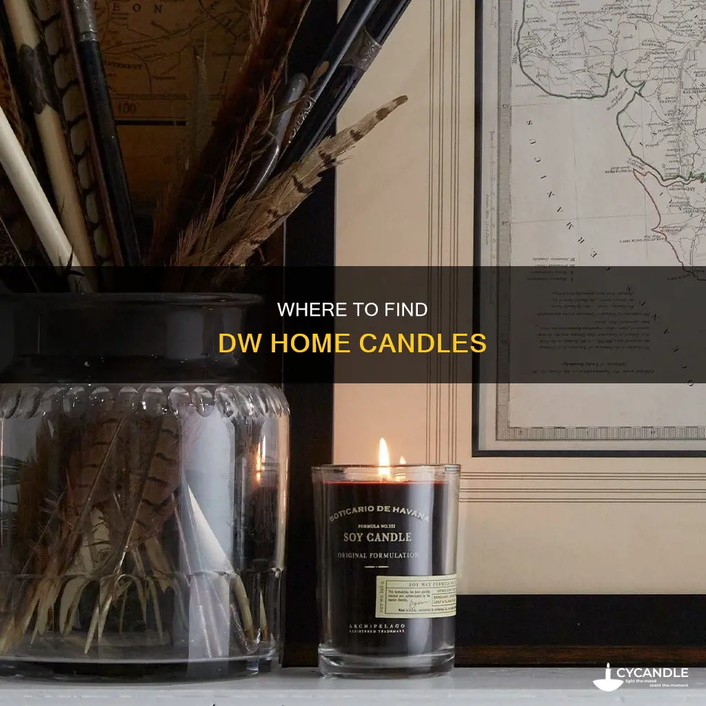 who sells dw home candles