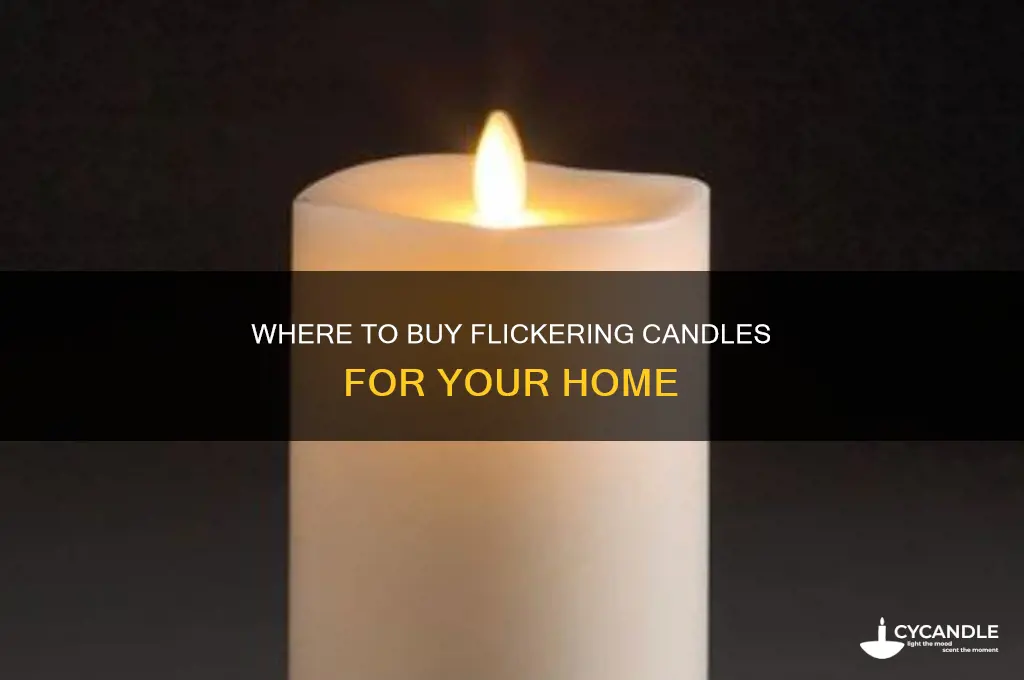who sells flickering candles