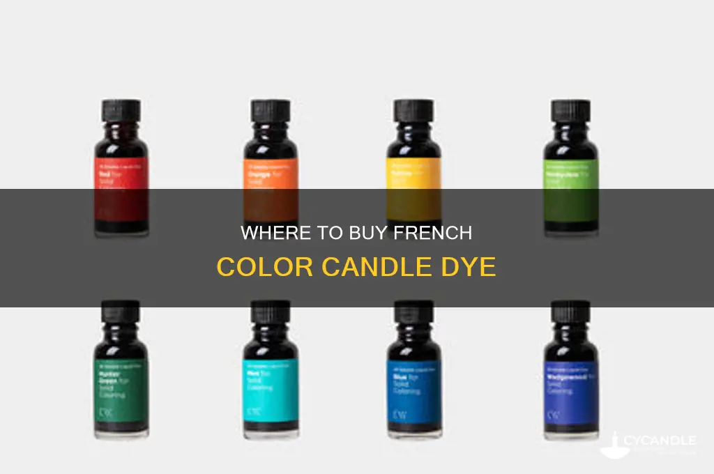 who sells french color candle sye